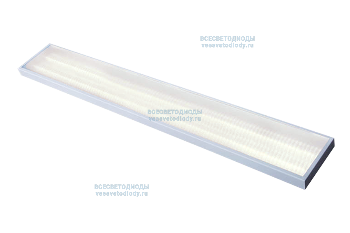 Светильник Макси 40W-4400Lm  4000-4500К Микропризма IP 65 с БАП (aax.tech) на 1 час