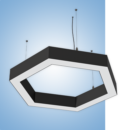 Светильник Hexa серия vs-ds-Hexa с протоколом управления Dali